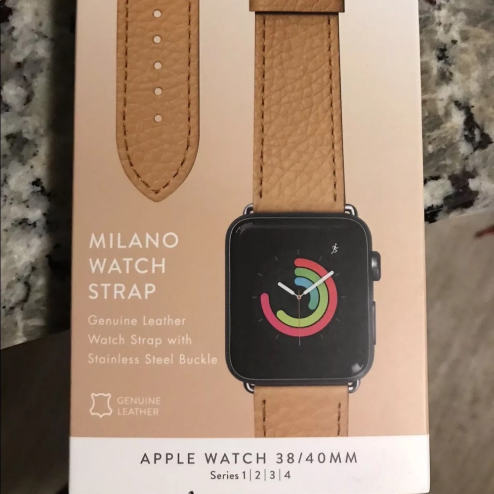 Laut Milano Apple Watch Leather Strap